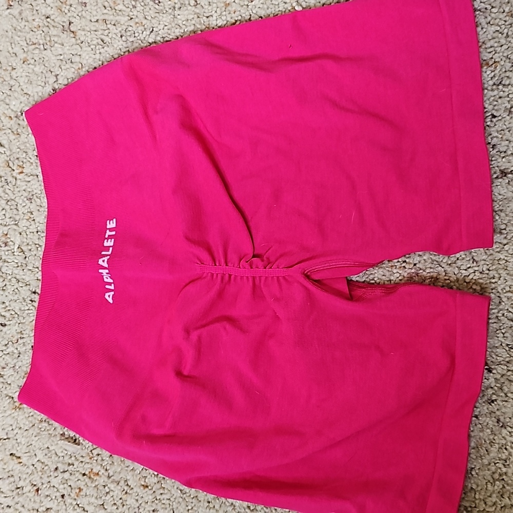 Alphalete Amplify Pink Shorts